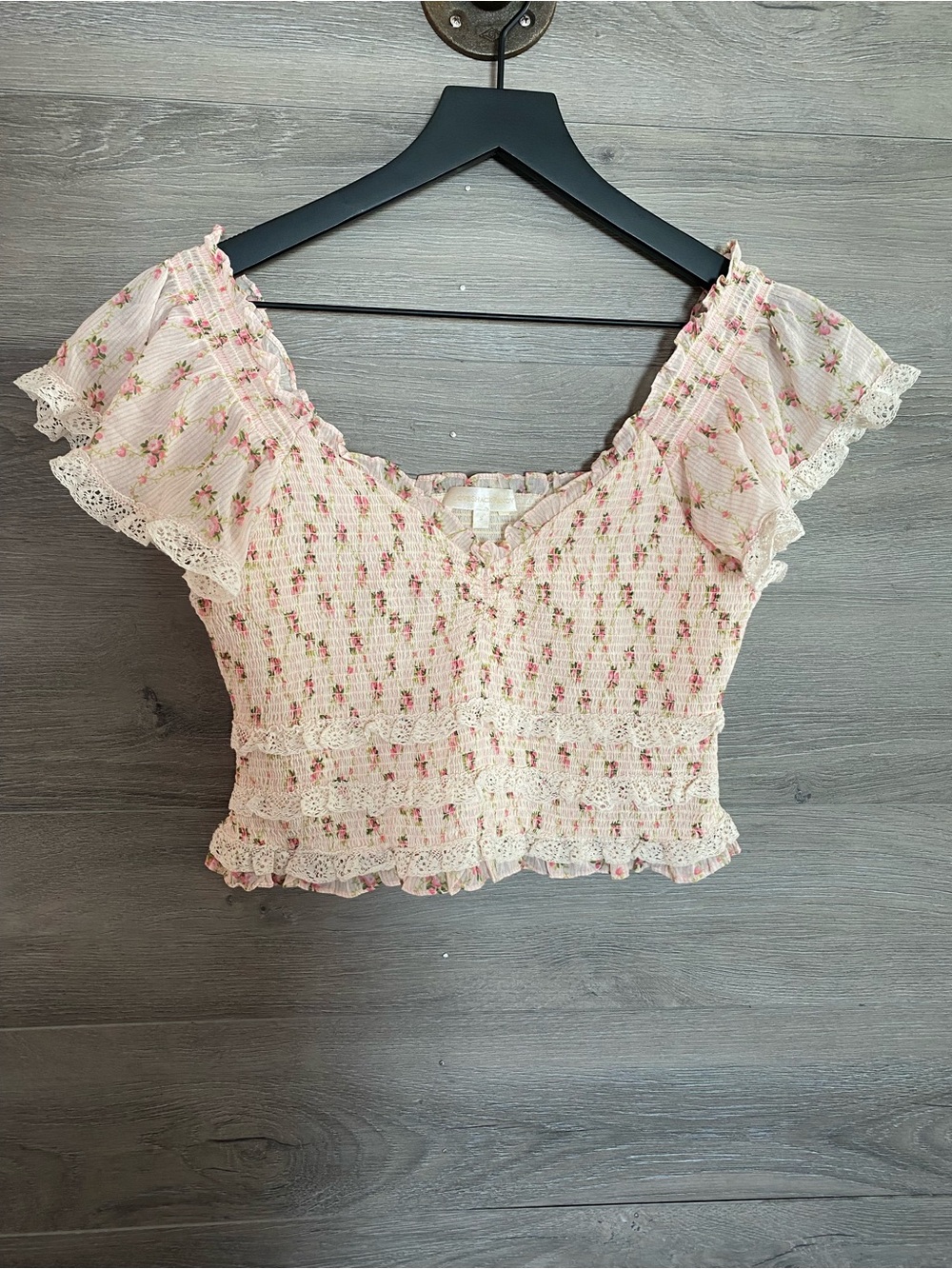 LoveShackFancy Beaming Top Cherry Kisses